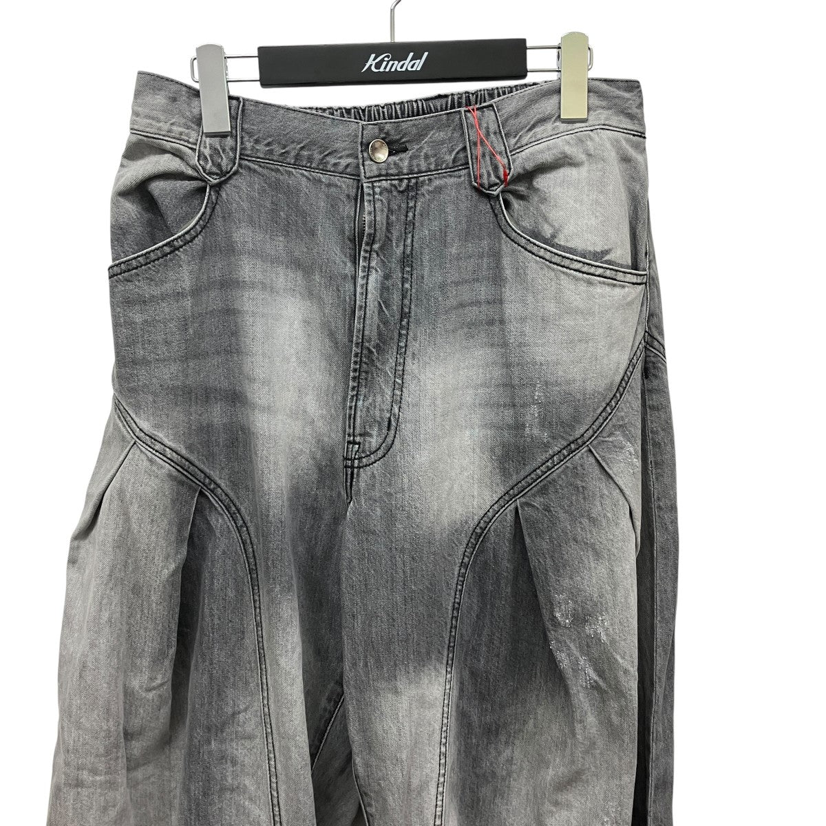 MAISON SPECIAL 3D Cut Prime-Wide Gathered Denim Pantsイージーデニムパンツ11261461504 古着・中古-3枚目のアイテム画像