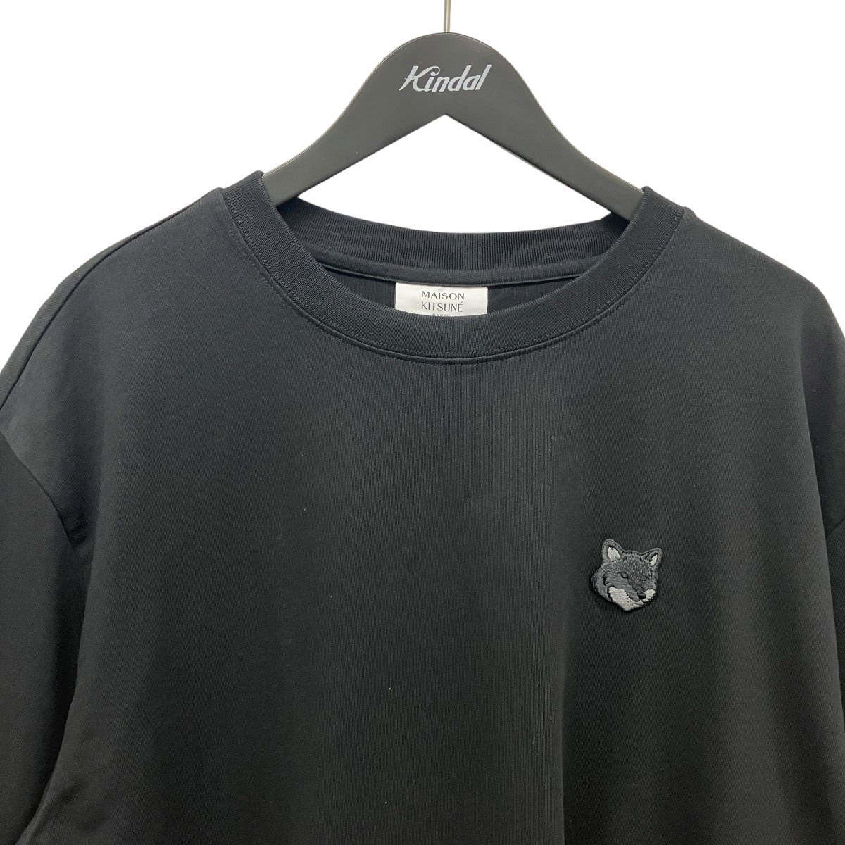 MAISON KITSUNE BOLD FOX HEAD PATCH刺しゅうワッペンTシャツLM00107KJ0119 古着・中古-3枚目のアイテム画像