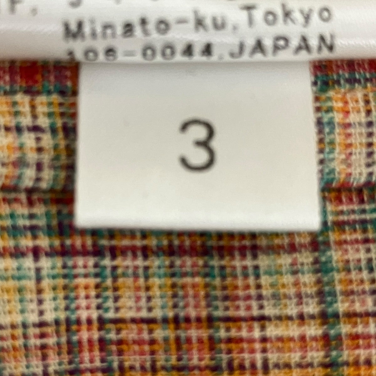 Cale カスリ チェック ショートスリーブ シャツC261F05B01 古着・中古-7枚目のアイテム画像