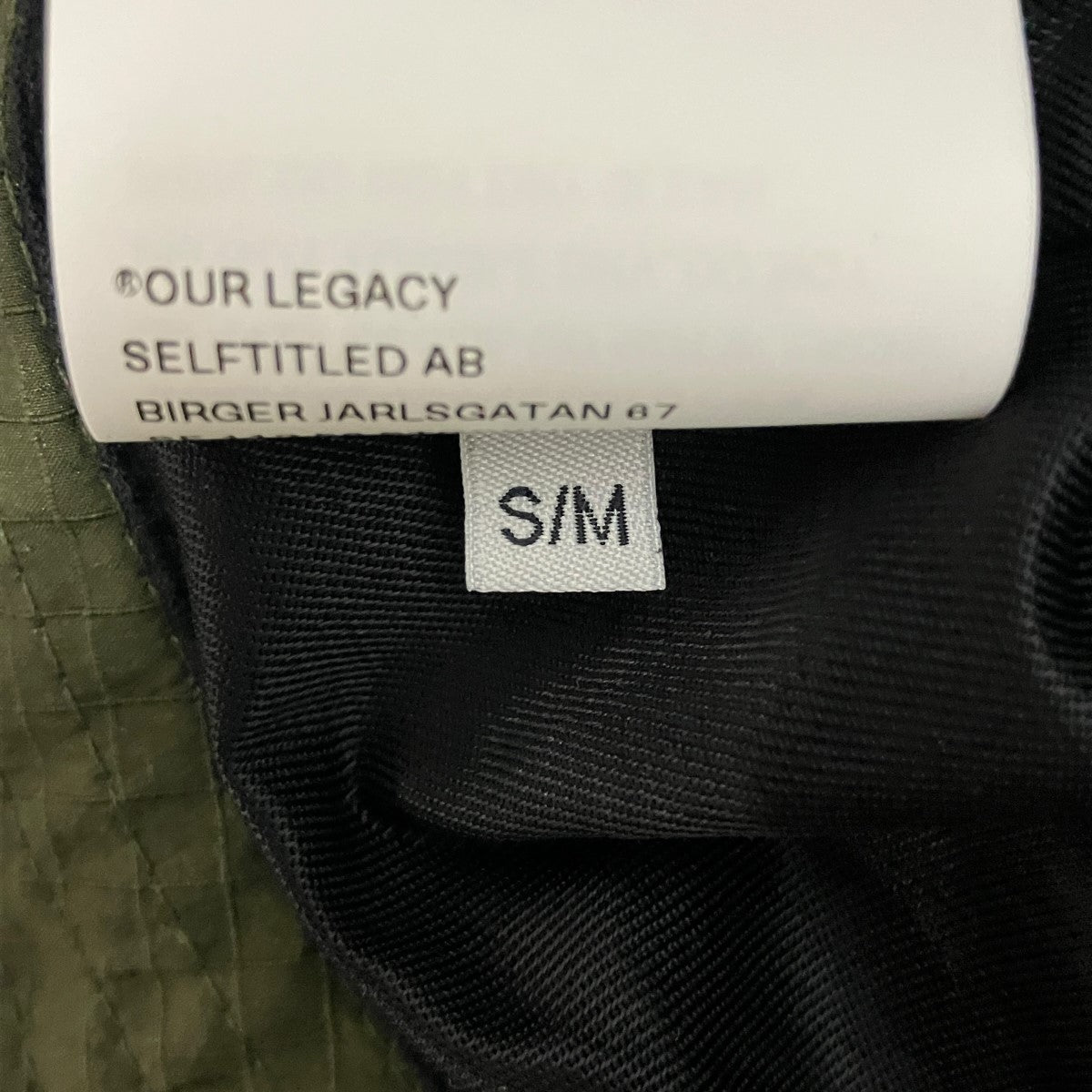 OUR LEGACY Bucket HatバケットハットA2228BA 古着・中古-5枚目のアイテム画像