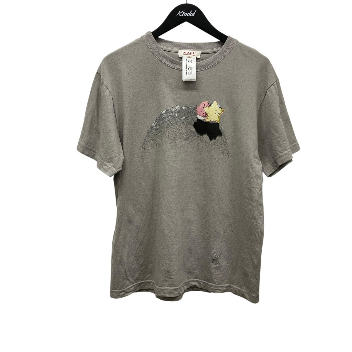 MASU SANRIO CHARACTERSサンリオインクジェットプリントフTシャツ25-070-042-9910-4-0 古着・中古-1枚目のアイテム画像