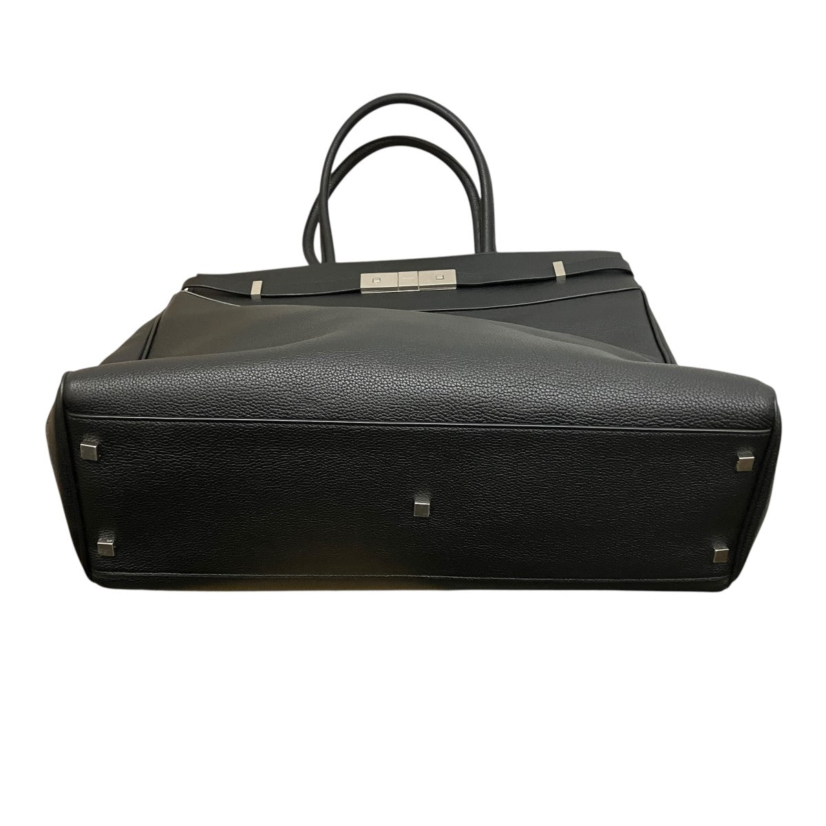 Saint Laurent Paris レザートートバッグ757302 ﾏﾝﾊｯﾀﾝ N/S ﾄｰﾄ 古着・中古-4枚目のアイテム画像