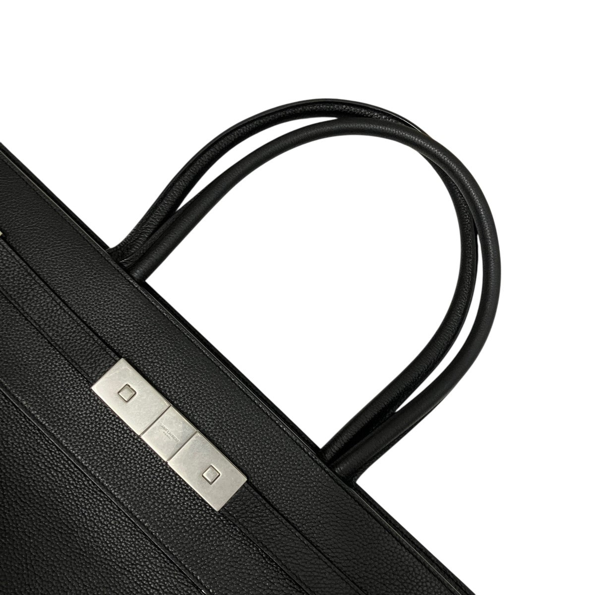 Saint Laurent Paris レザートートバッグ757302 ﾏﾝﾊｯﾀﾝ N/S ﾄｰﾄ 古着・中古-5枚目のアイテム画像