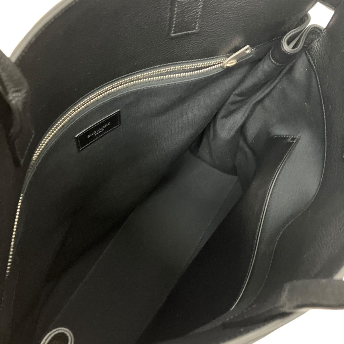 Saint Laurent Paris レザートートバッグ757302 ﾏﾝﾊｯﾀﾝ N/S ﾄｰﾄ 古着・中古-7枚目のアイテム画像