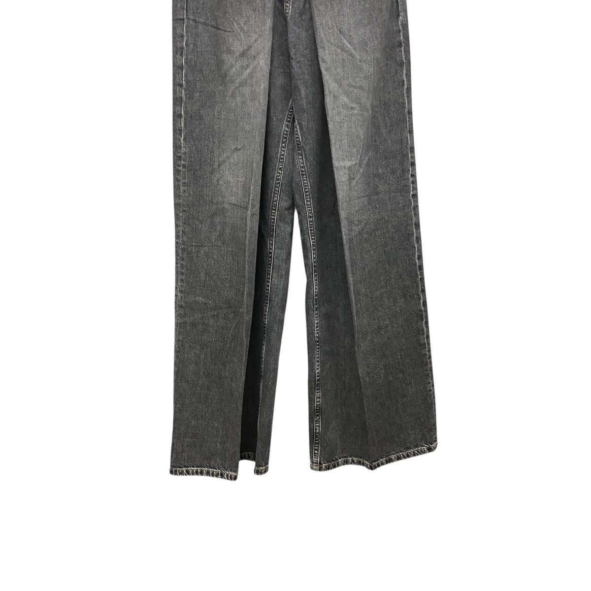 JOHN LAWRENCE SULLIVAN WASHED DENIM WIDE PANTSデニムパンツJLSW-16 古着・中古-4枚目のアイテム画像