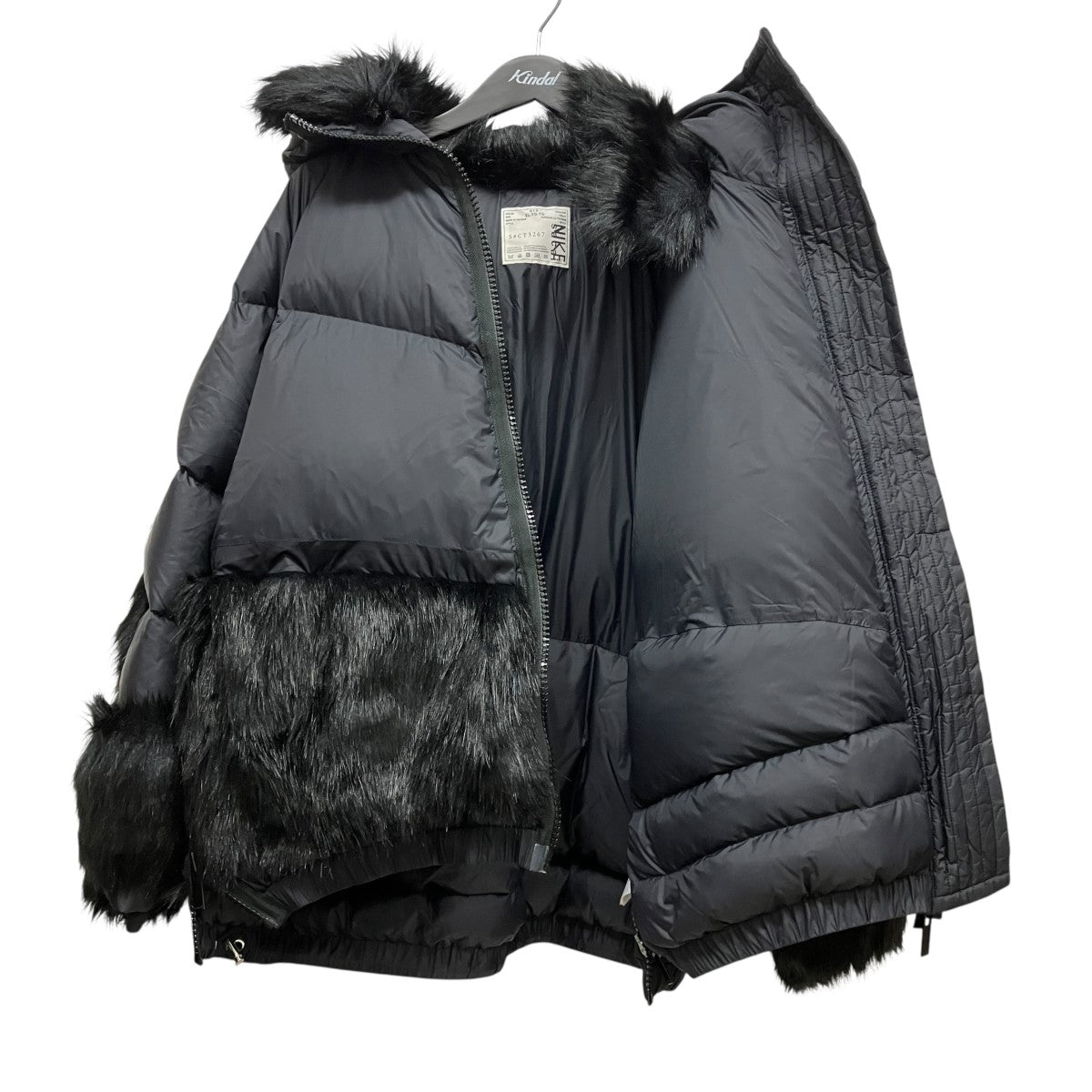 sacai ダウンジャケットCT3267-010 古着・中古-5枚目のアイテム画像