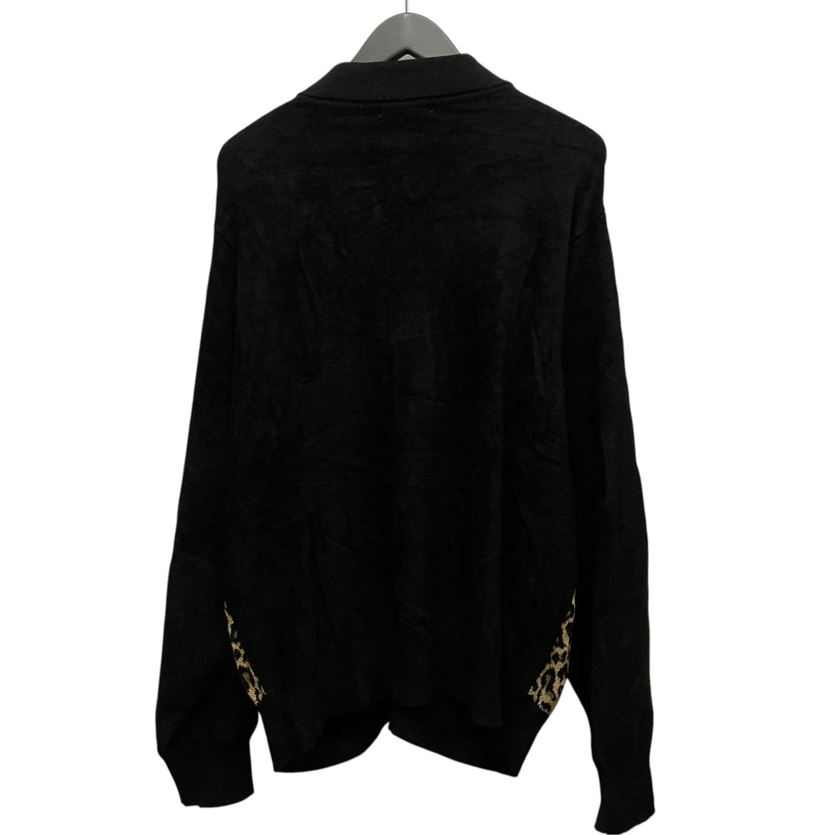 FLAGSTUFF L S LEOPARD SWEATERレオパードカーディガンFS1537 古着・中古-2枚目のアイテム画像
