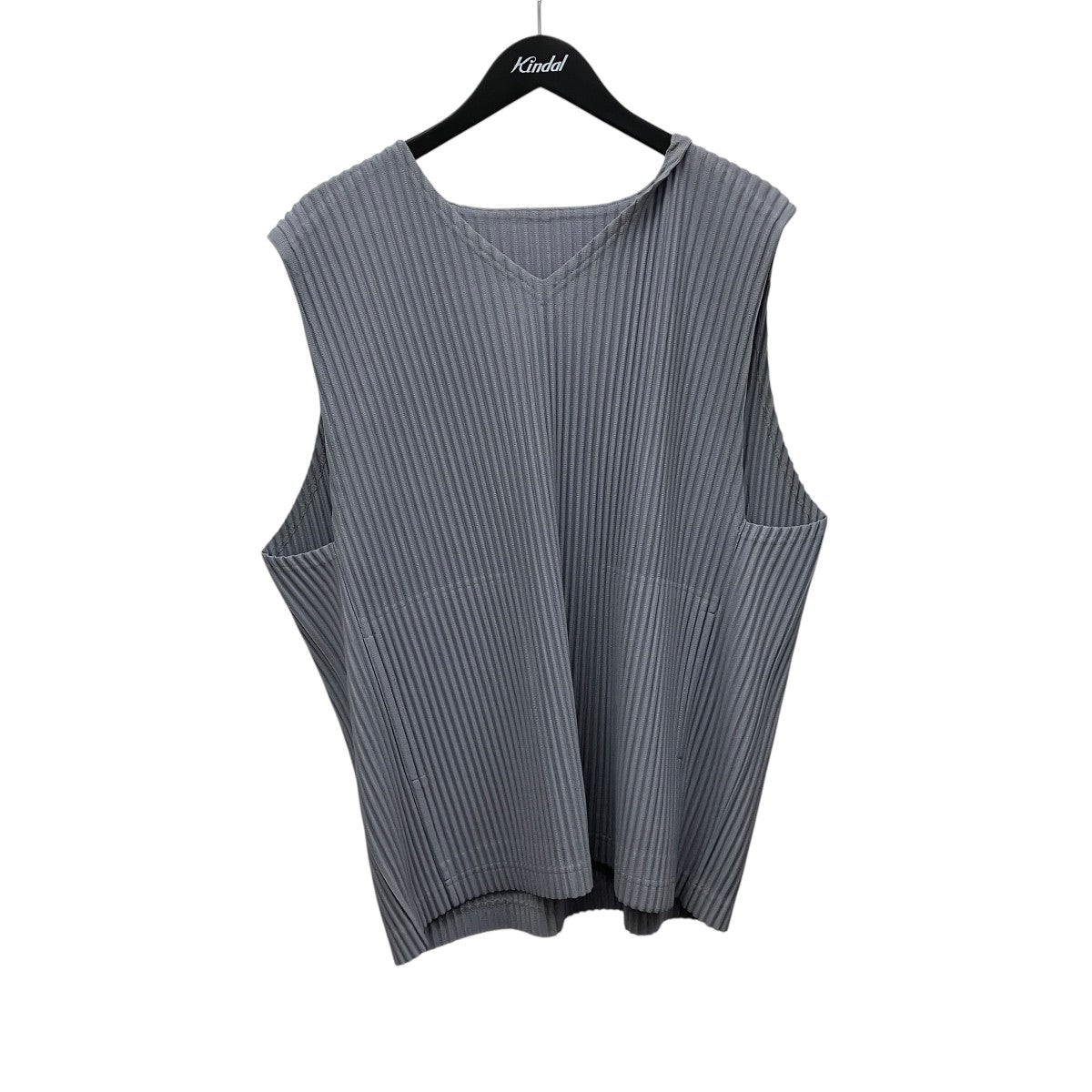 HOMME PLISSE ISSEY MIYAKE 24AWMONTHLY COLOR AUGUSTプリーユベストHP43JE107 古着・中古-1枚目のアイテム画像