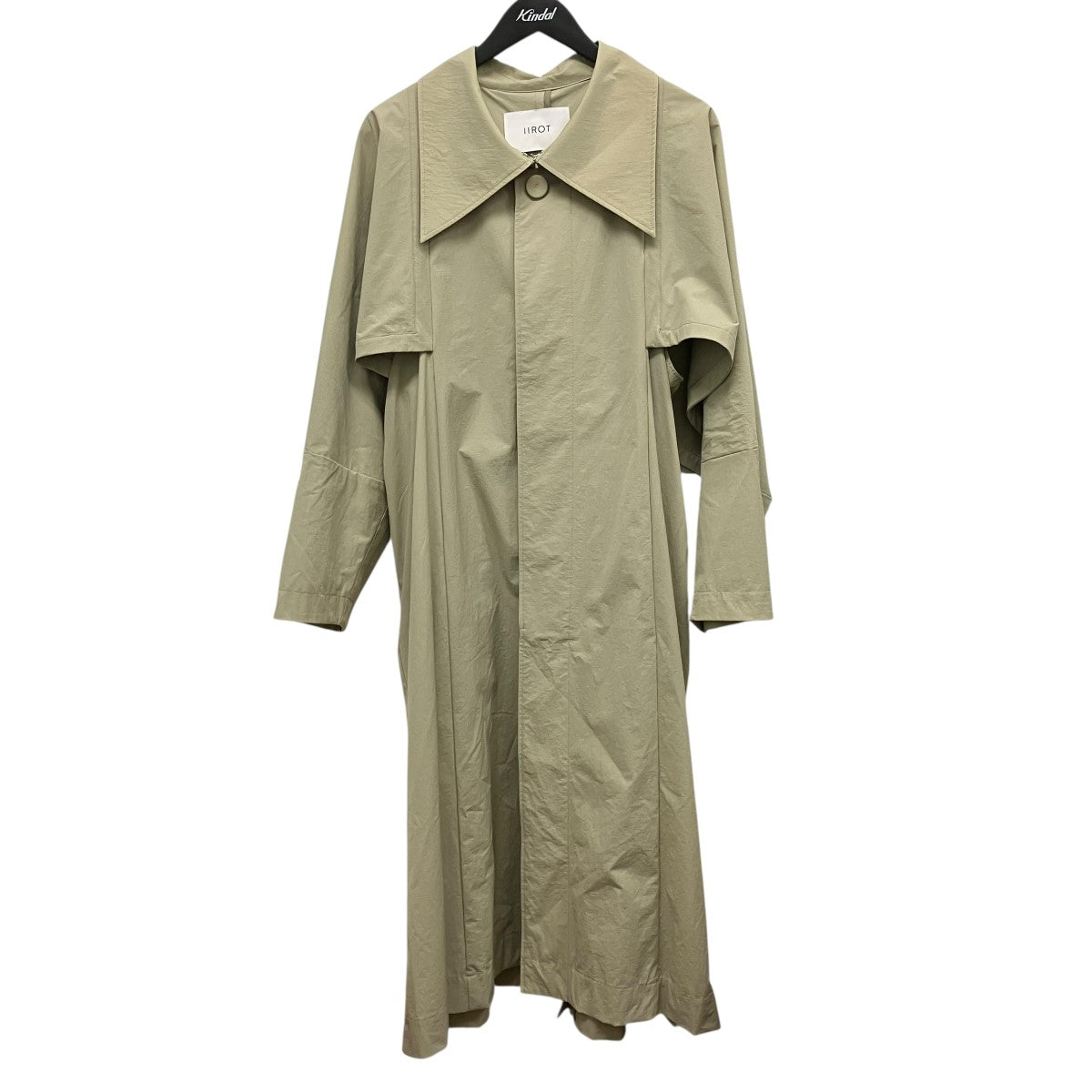 IIROT Over Yoke 2way Coatステンカラーコート017-022-WC14 古着・中古-1枚目のアイテム画像
