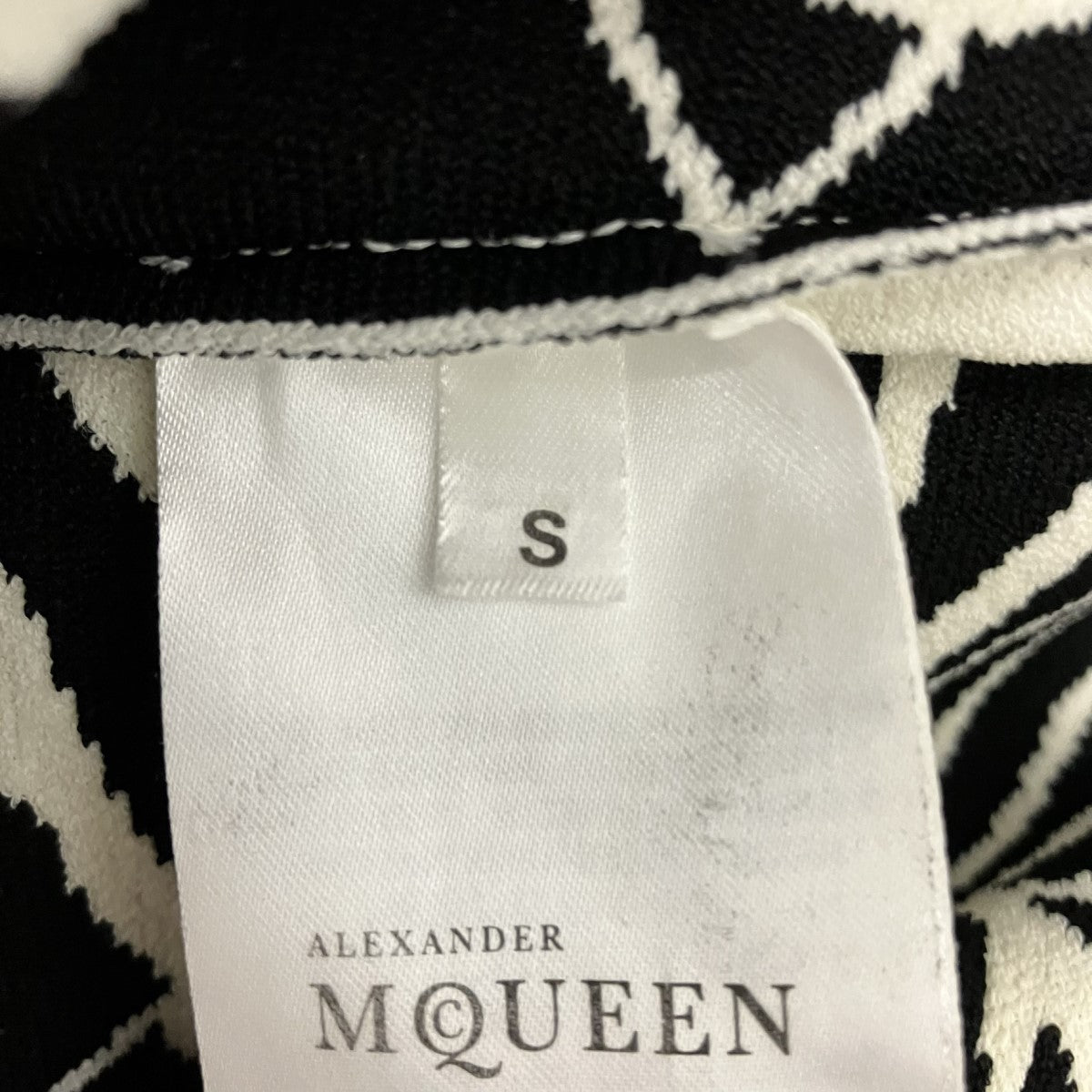 ALEXANDER McQUEEN 総柄ニット559093 古着・中古-5枚目のアイテム画像
