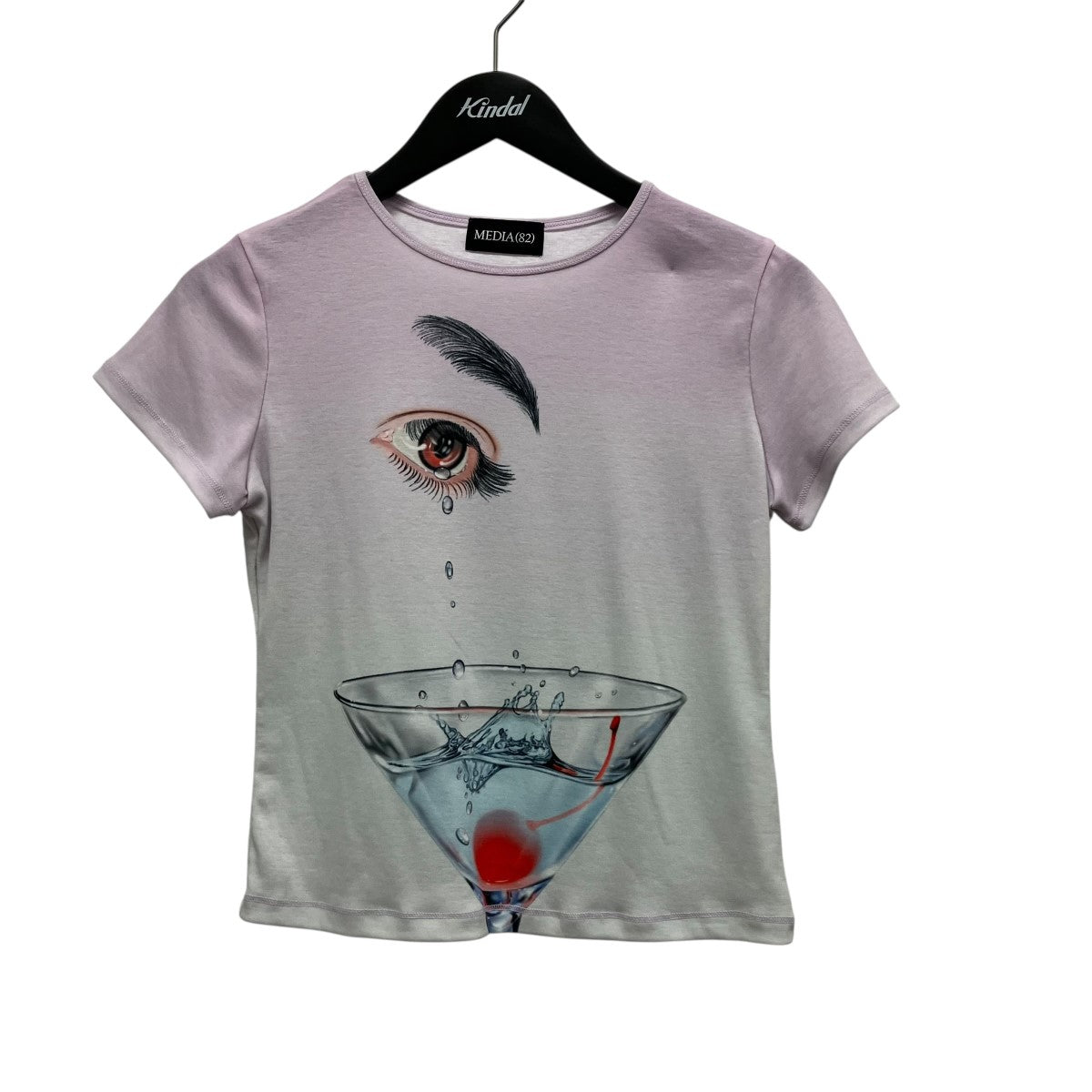 MEDIA(82) 25SSMiki tears teeプリントTシャツ 古着・中古-1枚目のアイテム画像