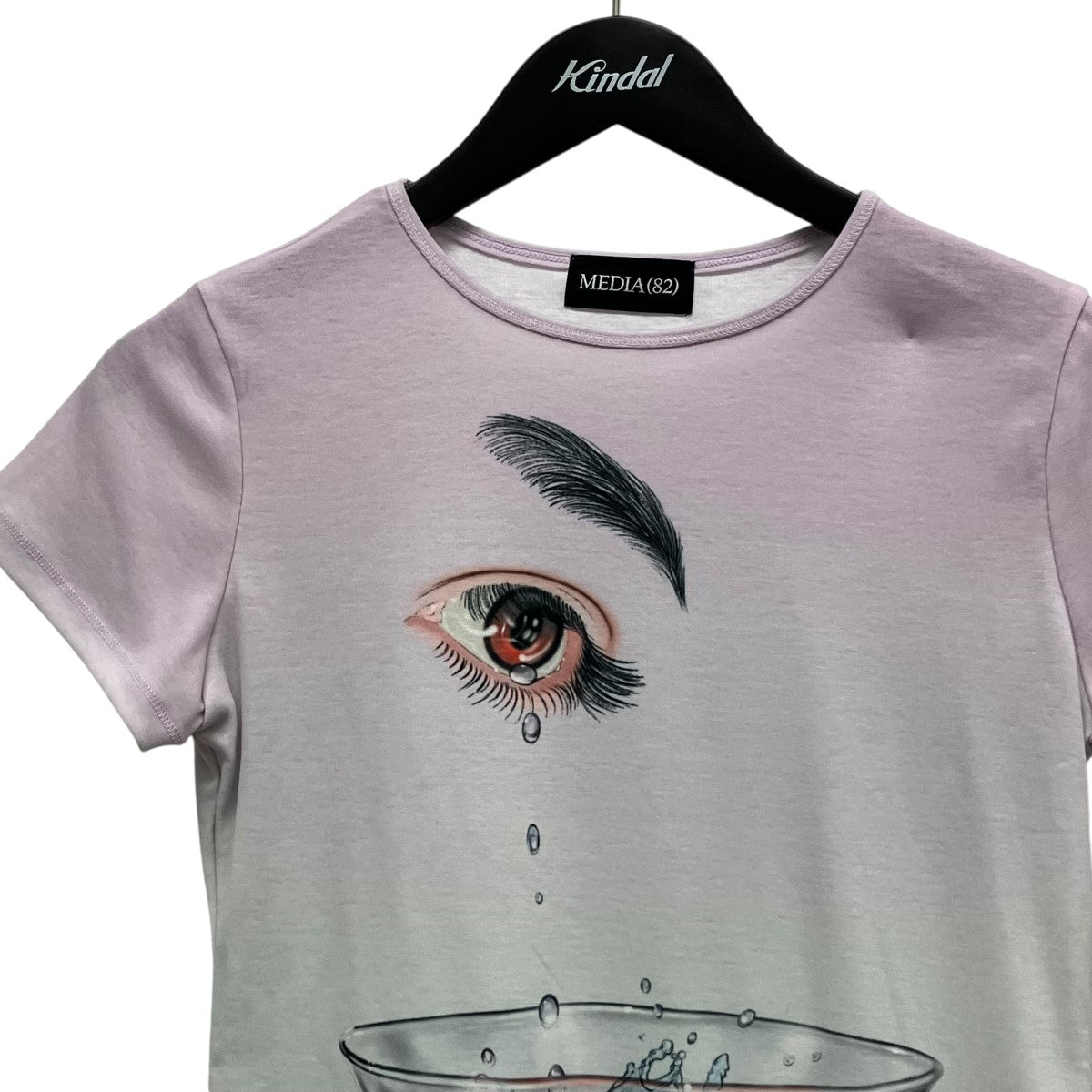 MEDIA(82) 25SSMiki tears teeプリントTシャツ 古着・中古-3枚目のアイテム画像