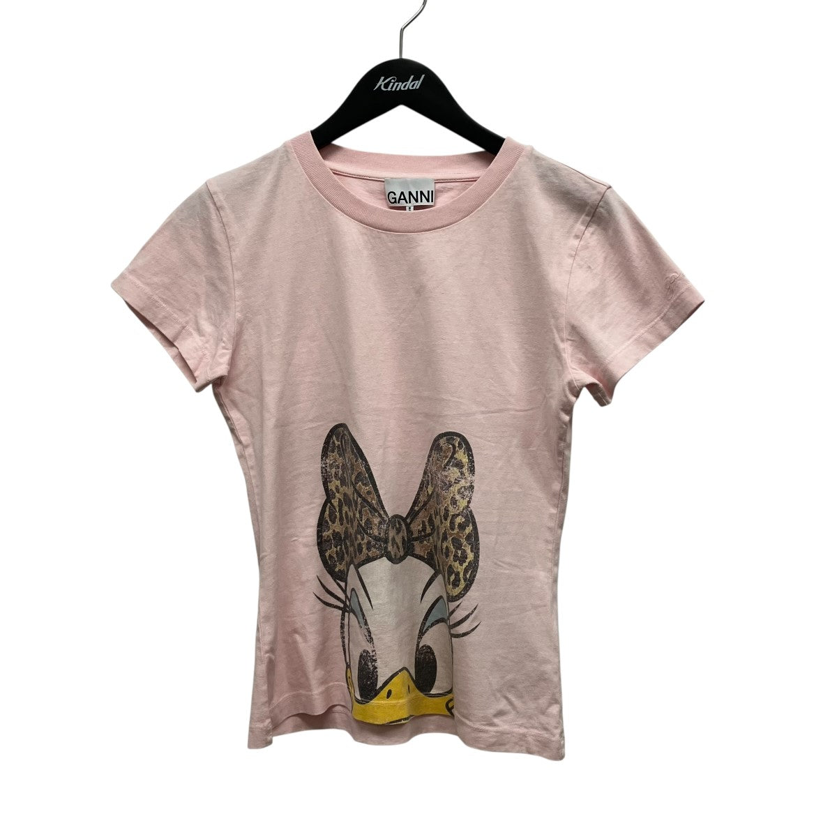 Ganni×Disney デイジーダック ベビーフィット TシャツプリントTシャツA1050134 古着・中古-1枚目のアイテム画像