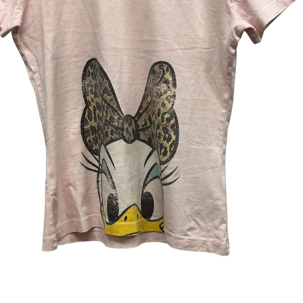 Ganni×Disney デイジーダック ベビーフィット TシャツプリントTシャツA1050134 古着・中古-4枚目のアイテム画像