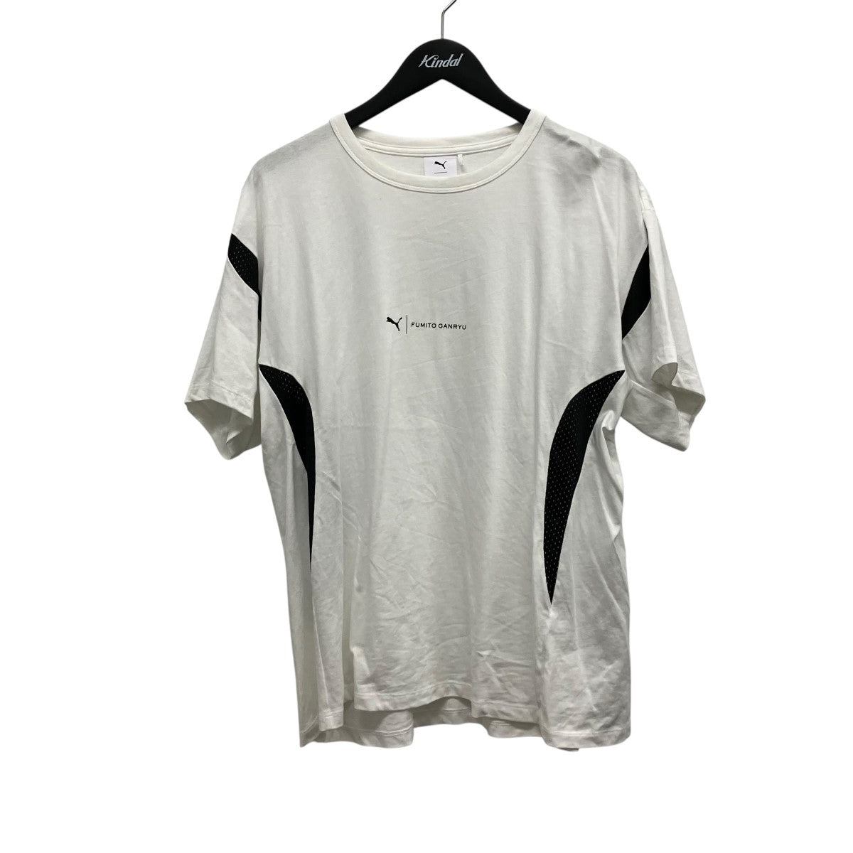 PUMA×FUMITO GANRYU 25AWAline Ventilation T-Shirtメッシュ切替Tシャツ634309-02 古着・中古-1枚目のアイテム画像