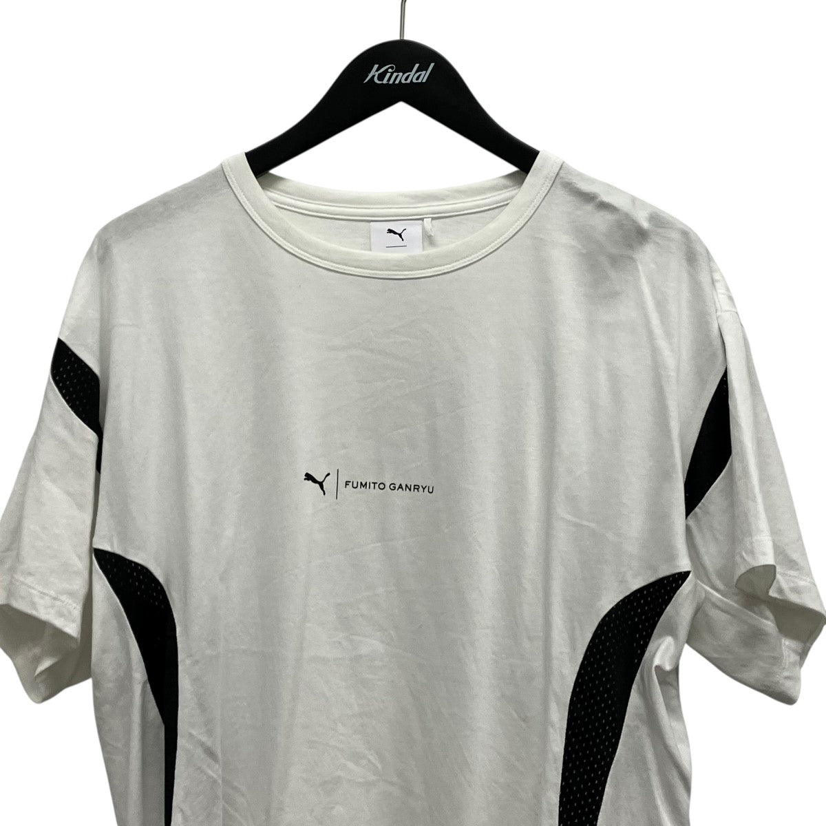 PUMA×FUMITO GANRYU 25AWAline Ventilation T-Shirtメッシュ切替Tシャツ634309-02 古着・中古-3枚目のアイテム画像