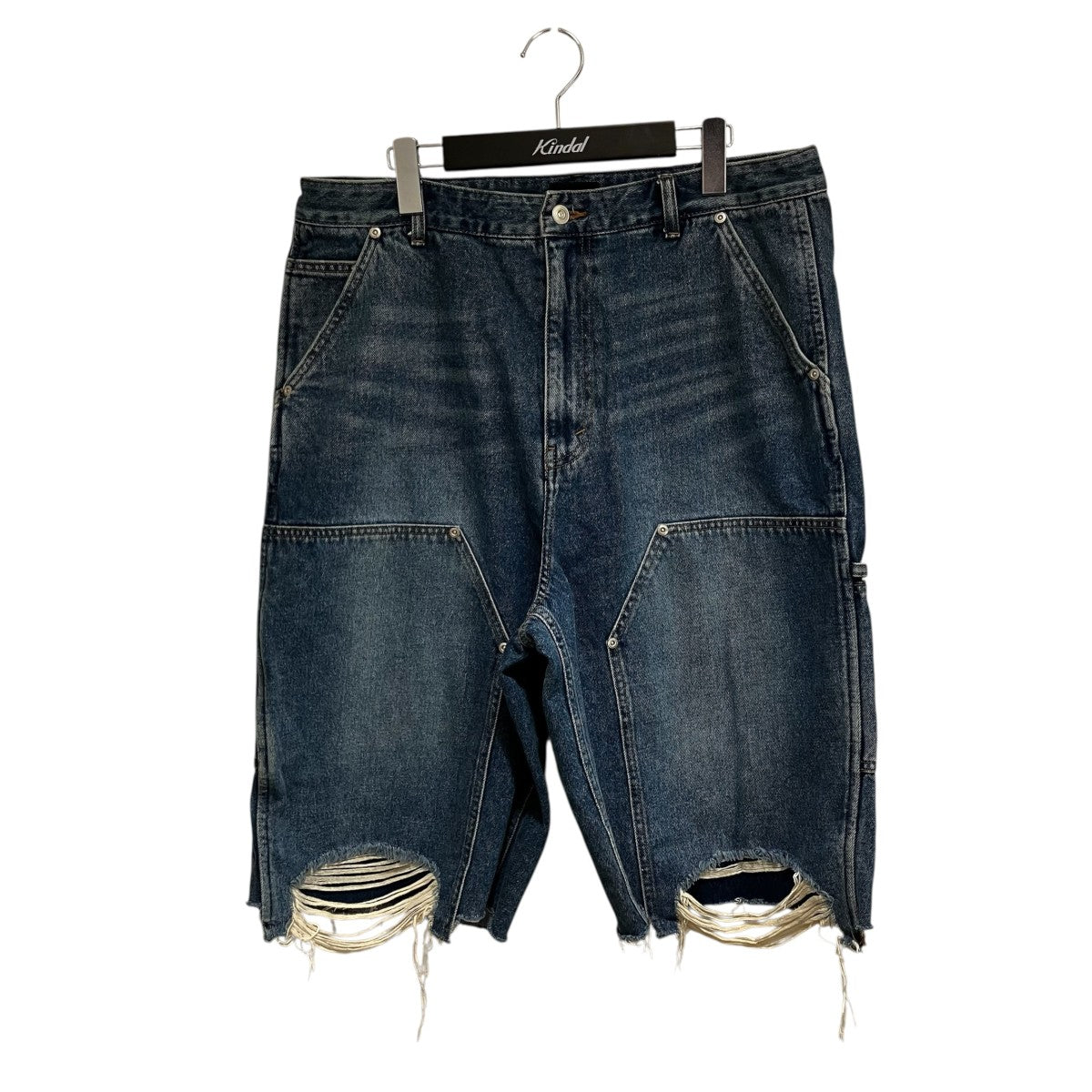 25SSWORK HALF PANTSデニムハーフパンツ