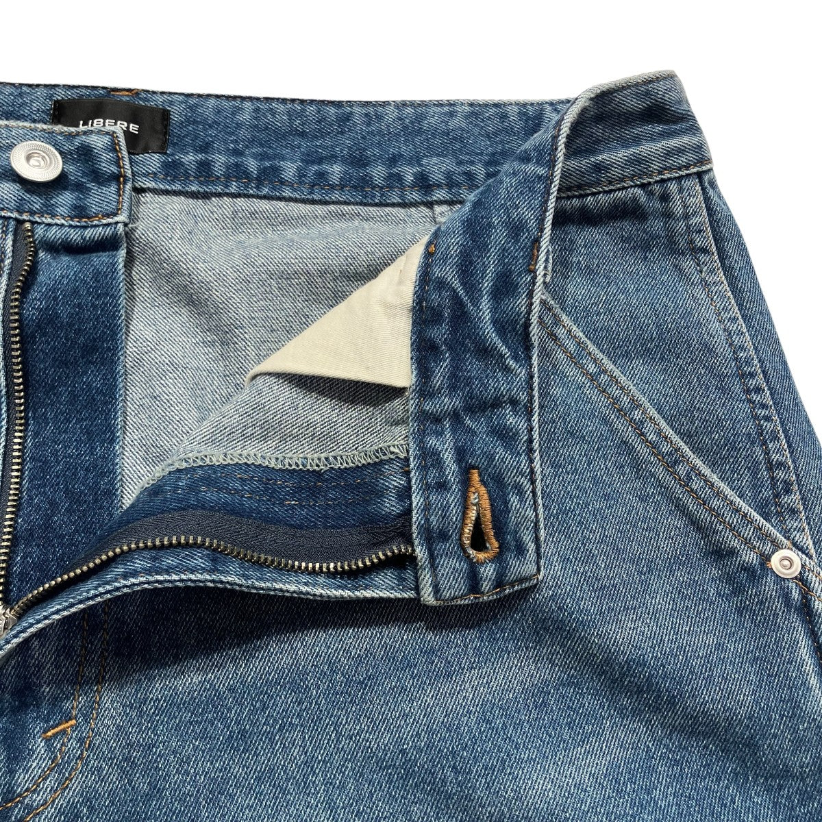25SSWORK HALF PANTSデニムハーフパンツ