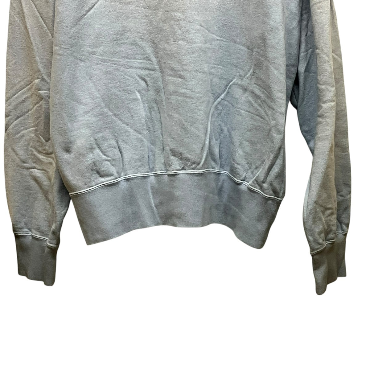 MAISON KITSUNE×KURO SUNFADED FOX SWEAT SHIRTロゴプリントクルーネックスウェットトレーナー 古着・中古-4枚目のアイテム画像
