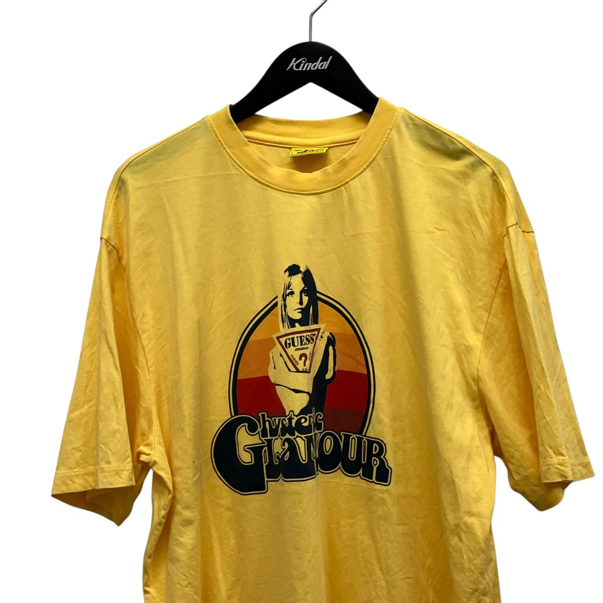 Hysteric Glamour×GUESS jeans Sunrise TeeプリントTシャツM6GIC1K8FQ4 古着・中古-3枚目のアイテム画像