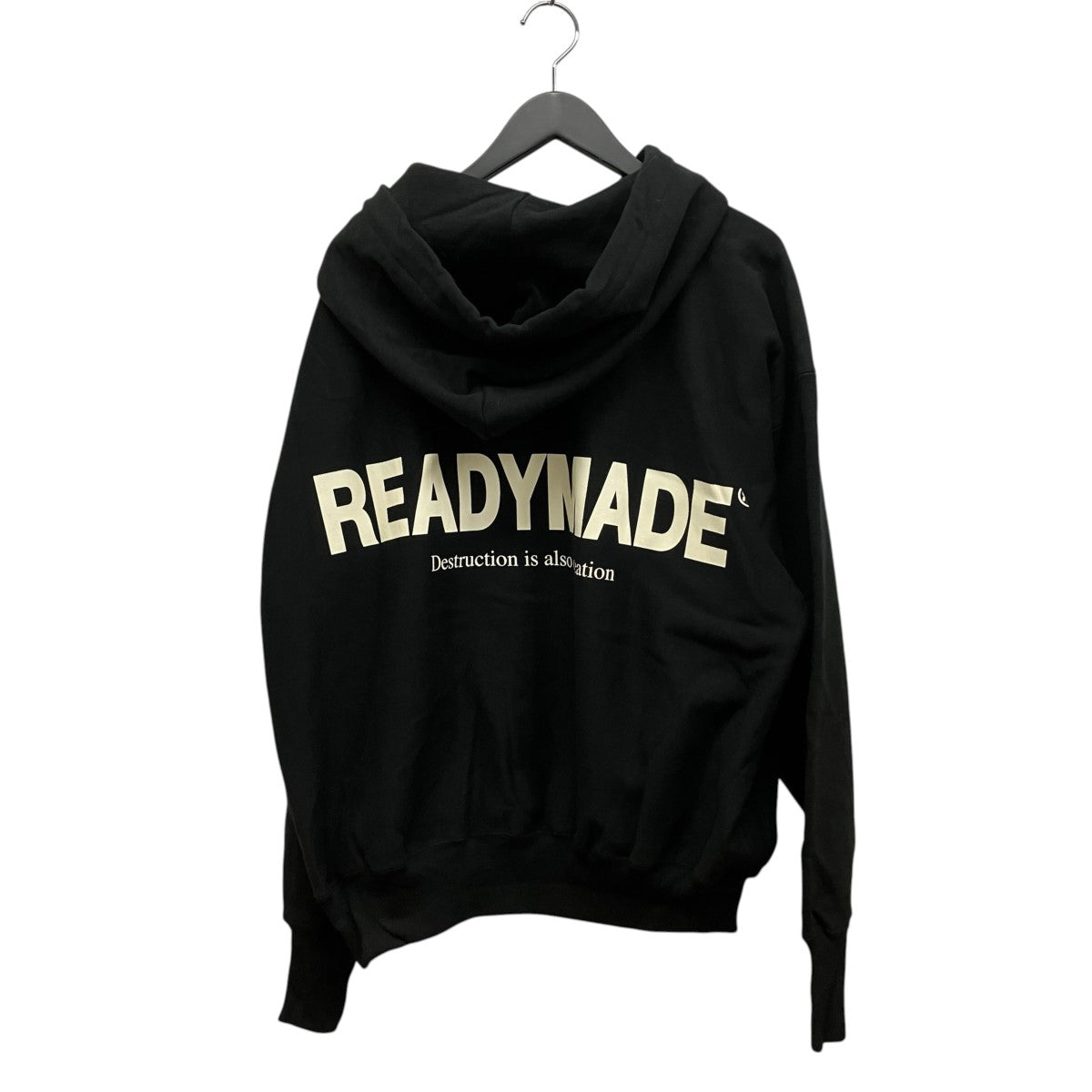 READYMADE バックロゴプルオーバーパーカーRE-CO-BK-00-00-245 古着・中古-1枚目のアイテム画像