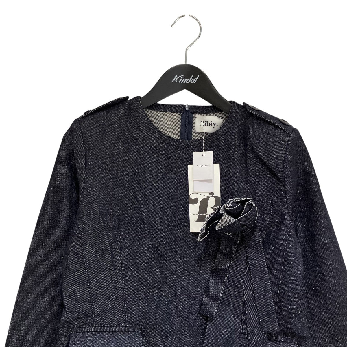 ROXY DENIM DRESSデニムワンピースB51-OP132NVF