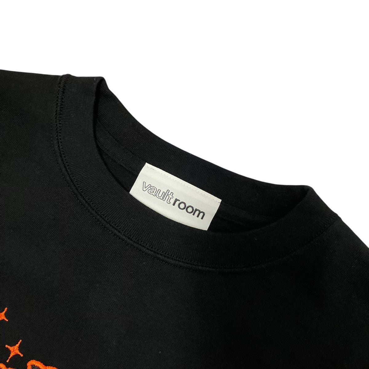 SPARKLE LOGO CROPPED L S TEEロゴ刺しゅう長袖Ｔシャツ