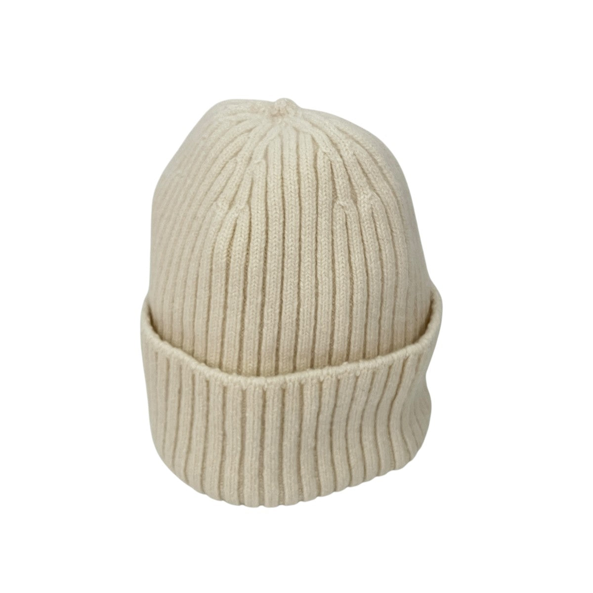 VAL LOGO BEANIE OFF WHITEオーバルロゴニット帽