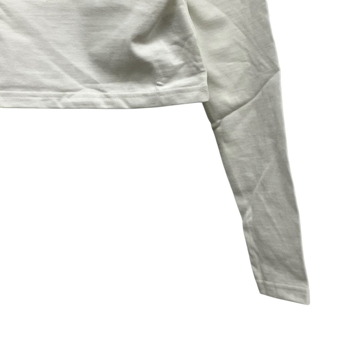 CAMO LOGO CROPPED L S TEEカモロゴプリント長袖Tシャツ