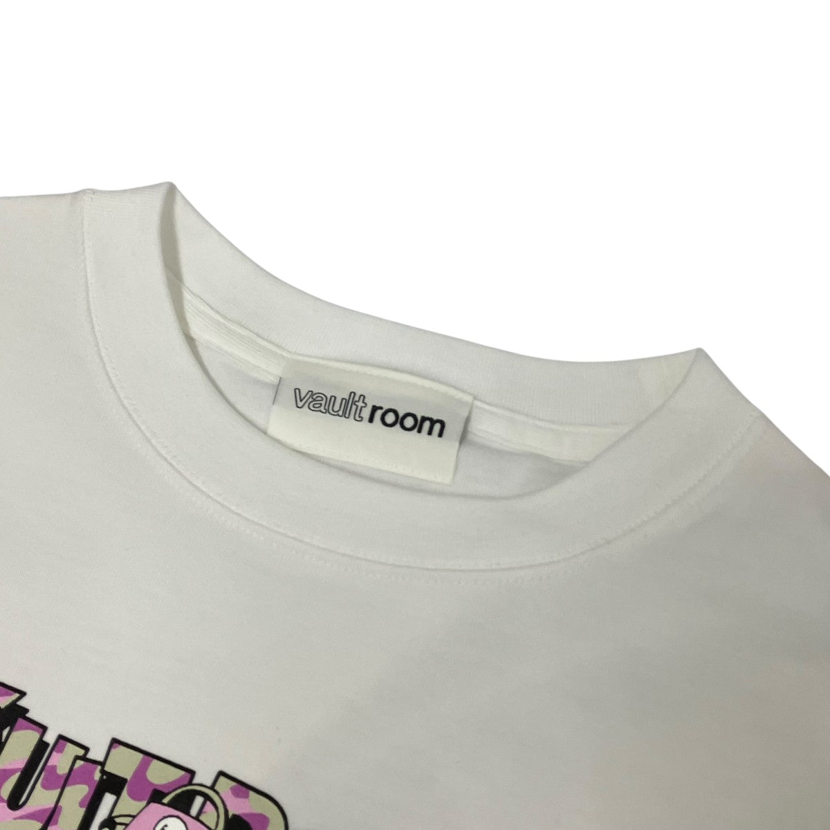 CAMO LOGO CROPPED L S TEEカモロゴプリント長袖Tシャツ