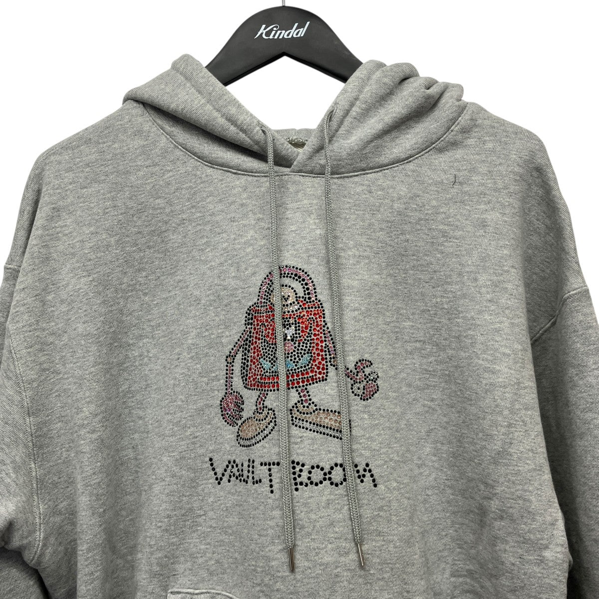 DEVIL RHINESTONE HOODIEラインストーンフーディ―
