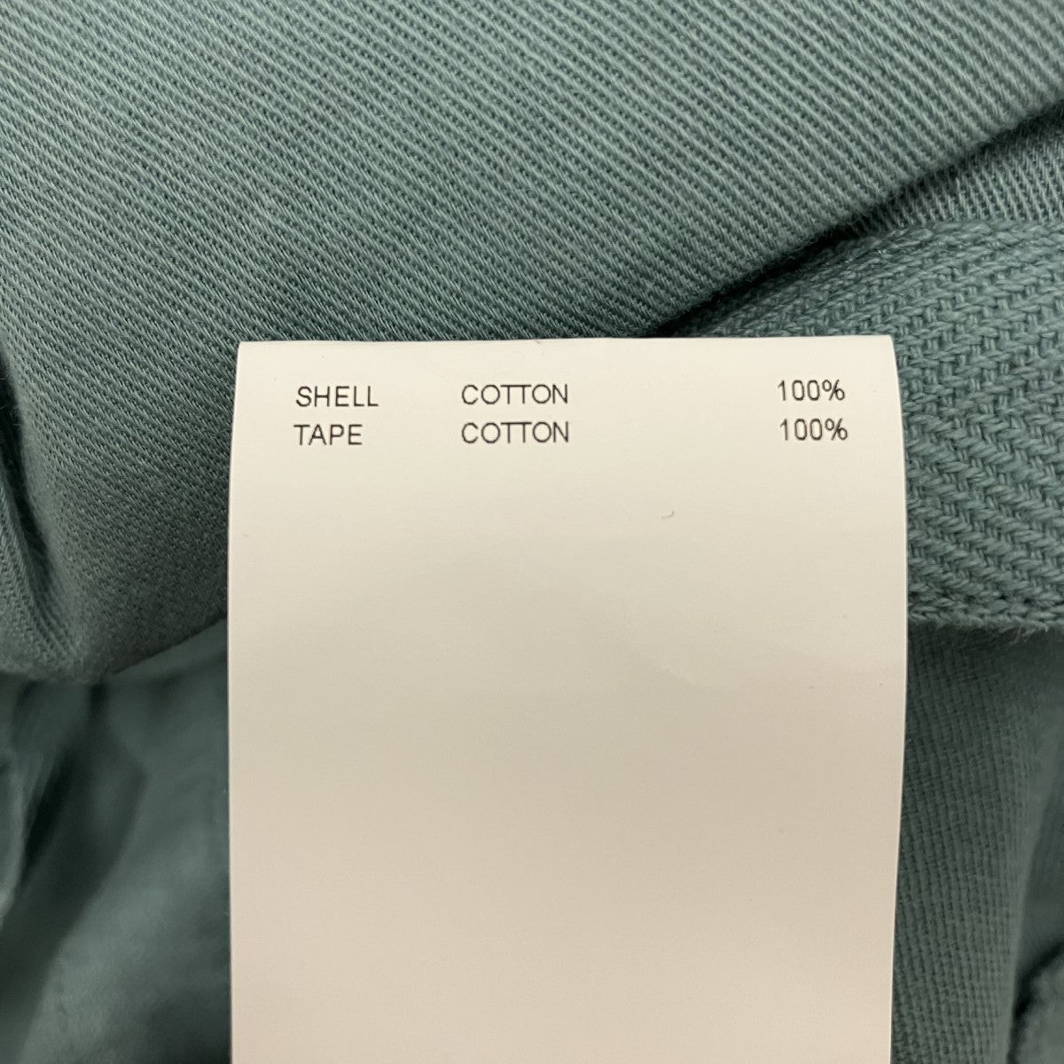 26SSCHAMBER   LS   COTTON． TWILLプルオーバーフーデットシャツ261CWDT-SHM04
