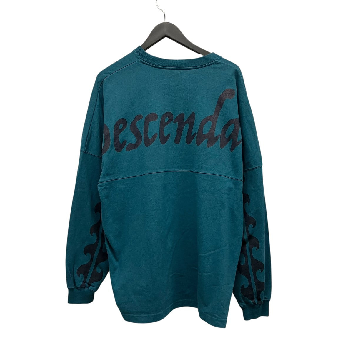 DESCENDANT 25AWCETUS JERSEY LSロゴプリントロングTシャツ 古着・中古-1枚目のアイテム画像