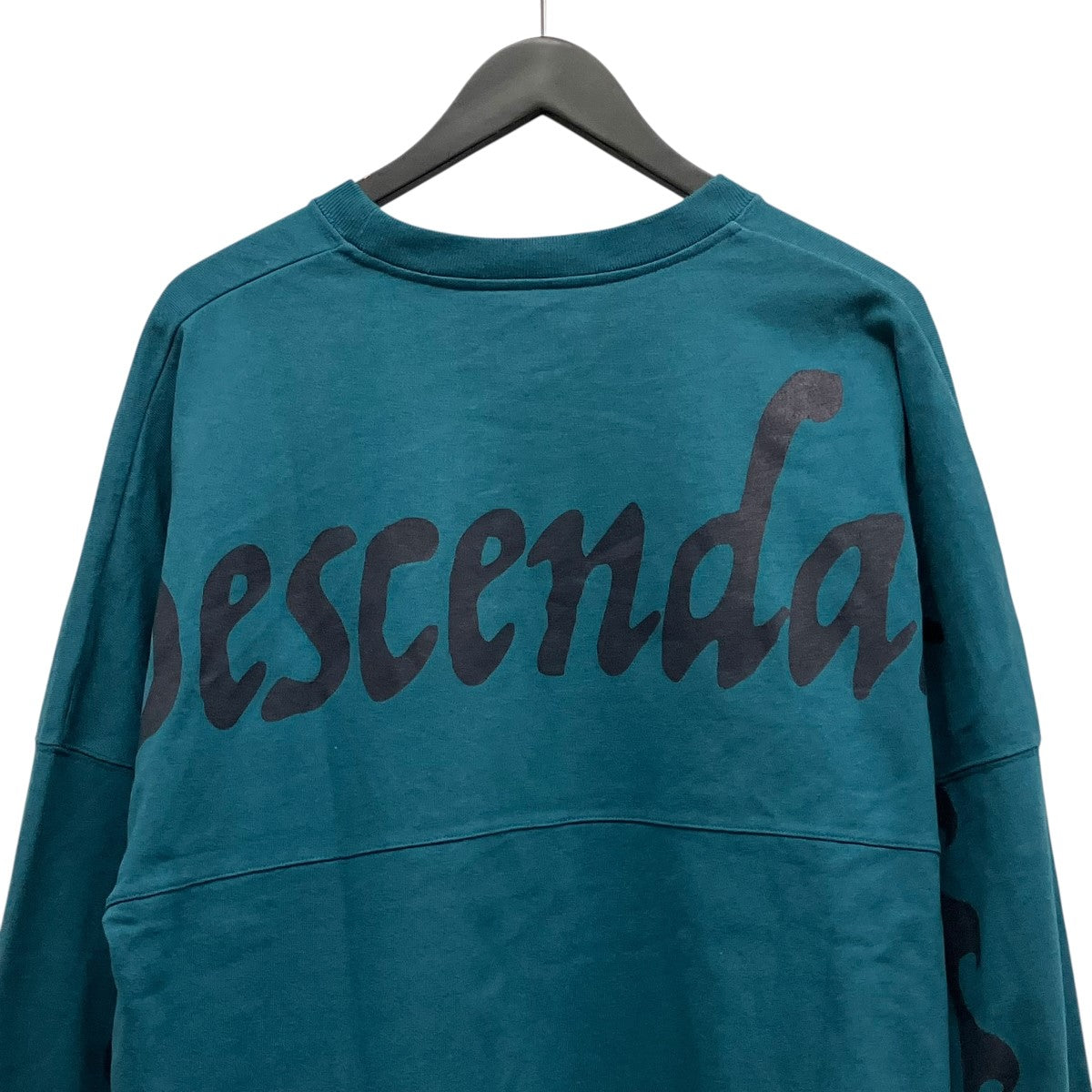 DESCENDANT 25AWCETUS JERSEY LSロゴプリントロングTシャツ 古着・中古-3枚目のアイテム画像