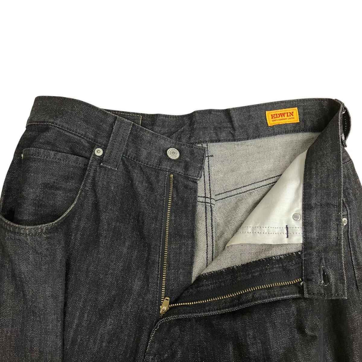 KIDILL×EDWIN×Jamie Reid WIDE STRAIGHT HAKAMAパッチデニムパンツKLED04 古着・中古-5枚目のアイテム画像