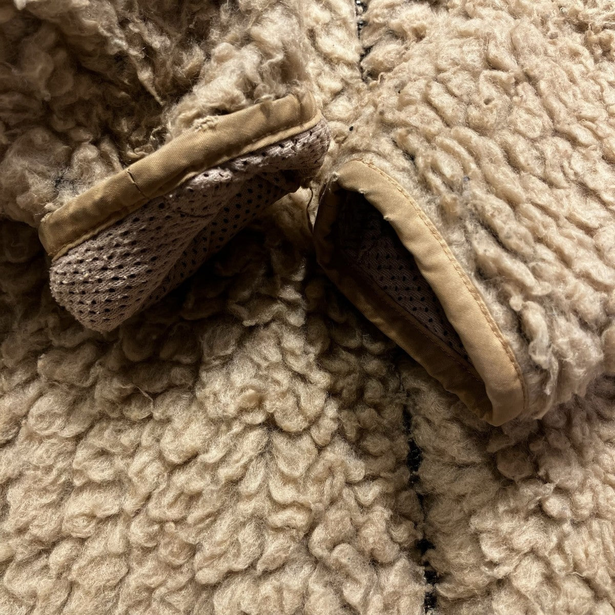 Wool Boa Fleece Field Long CoatフリースロングコートNAW2050N