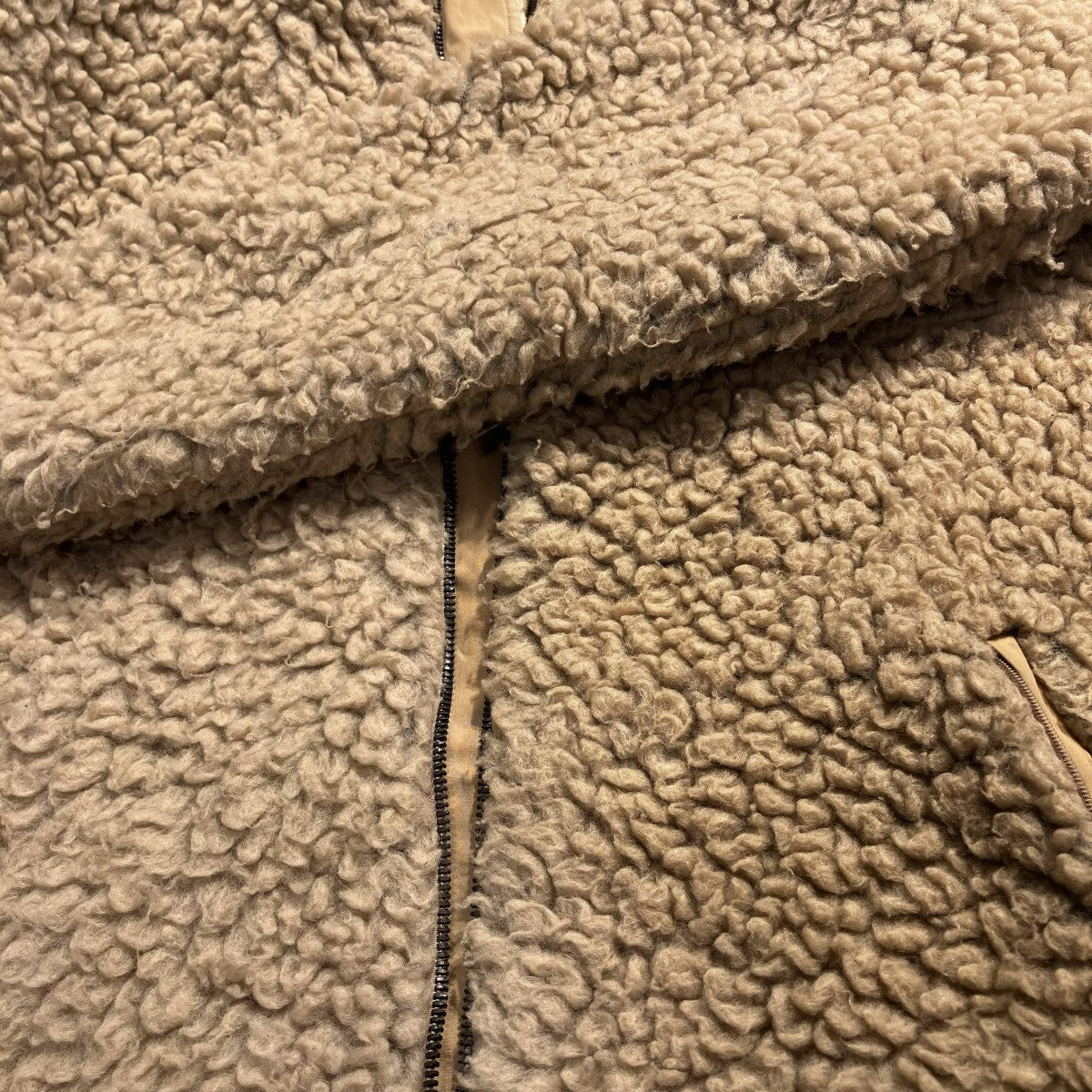 Wool Boa Fleece Field Long CoatフリースロングコートNAW2050N