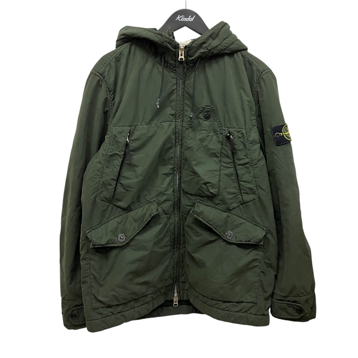 STONE ISLAND DAVID LIGHT TC WITH MICROPILEフーデッドジャケット731540931 古着・中古-1枚目のアイテム画像