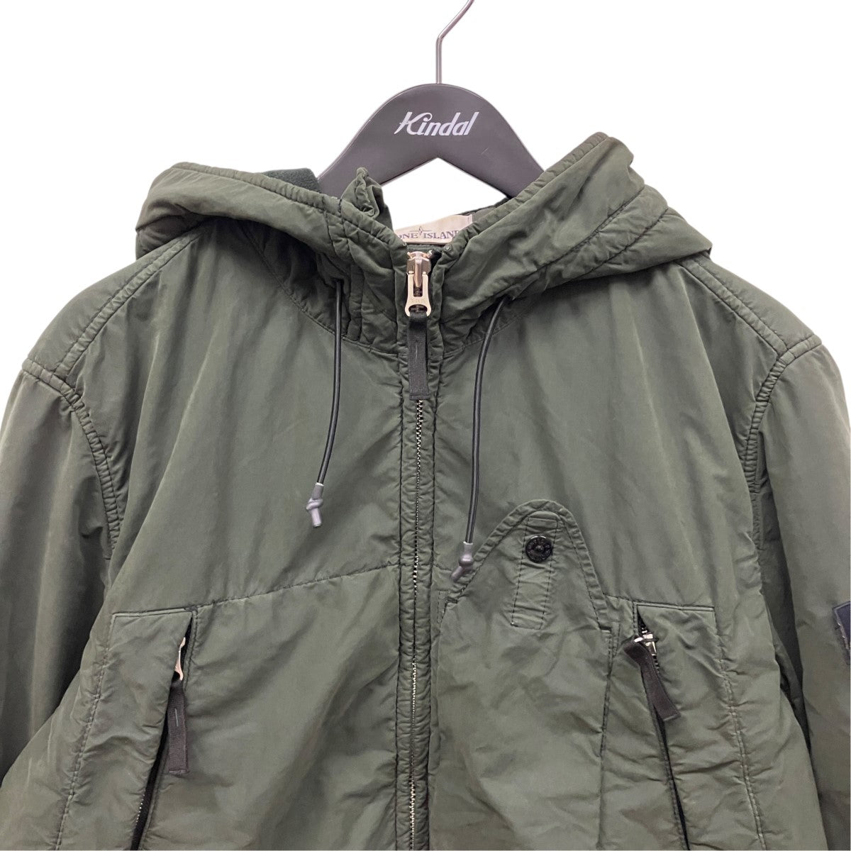 STONE ISLAND DAVID LIGHT TC WITH MICROPILEフーデッドジャケット731540931 古着・中古-4枚目のアイテム画像