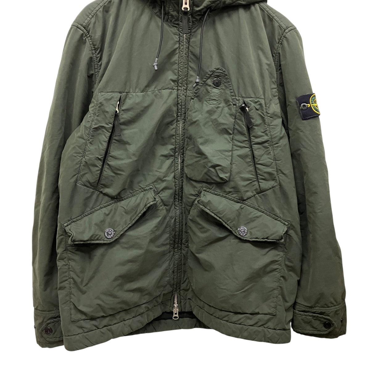 STONE ISLAND DAVID LIGHT TC WITH MICROPILEフーデッドジャケット731540931 古着・中古-5枚目のアイテム画像