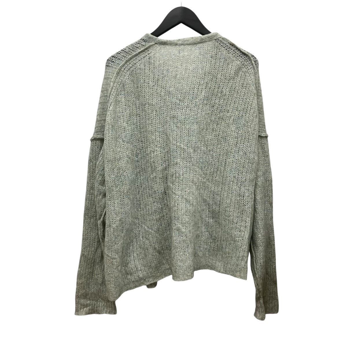 Name． MOHAIR KNIT CARDIGAN ： INSIDE OUTモヘアカーディガンNMKN-008 古着・中古-2枚目のアイテム画像