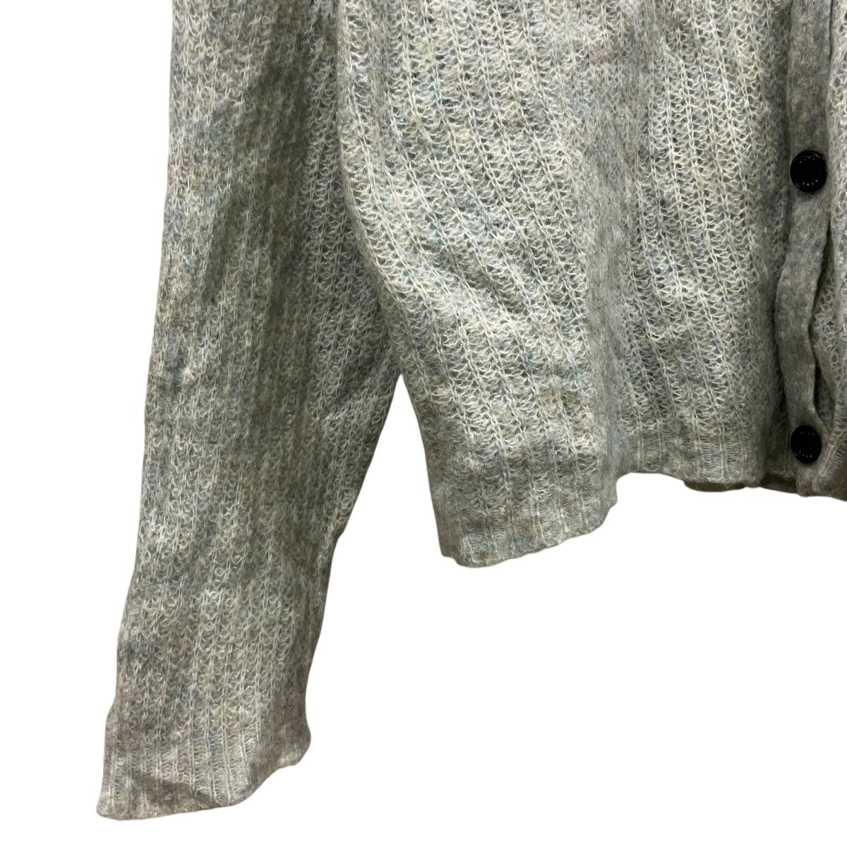 Name． MOHAIR KNIT CARDIGAN ： INSIDE OUTモヘアカーディガンNMKN-008 古着・中古-5枚目のアイテム画像