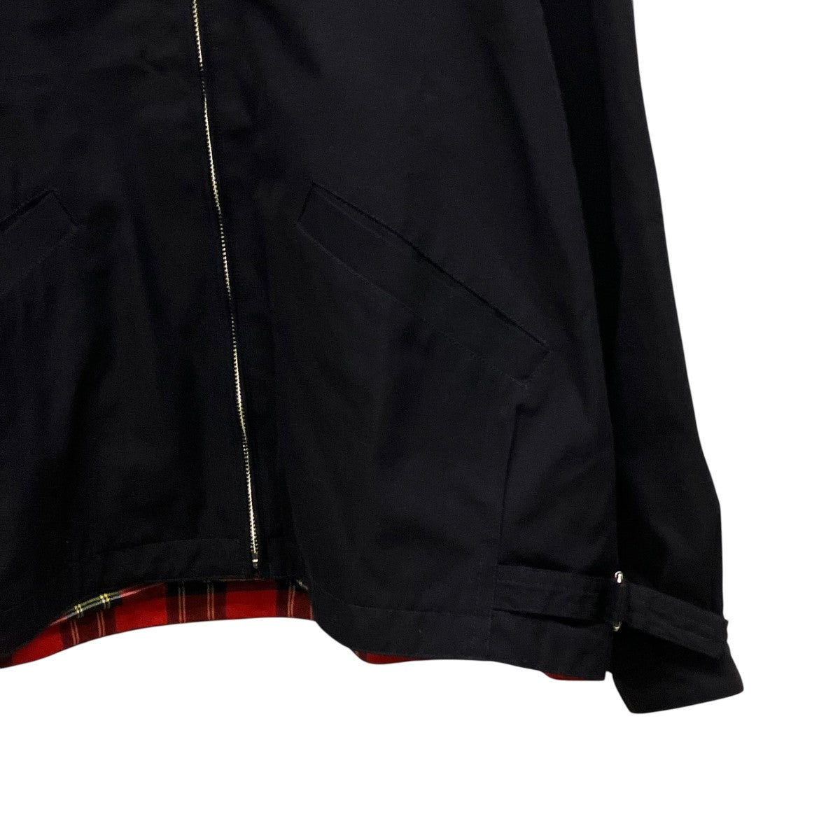 Wool Cotton Gaberdine Harrington Jkコットンウールギャバハリントンブルゾン1123-63041