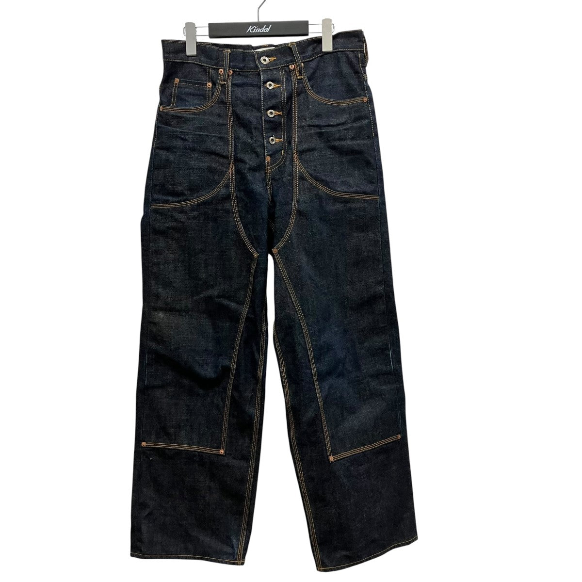 26SSClassic Double Knee Denim PantsダブルニーデニムパンツCLASS003
