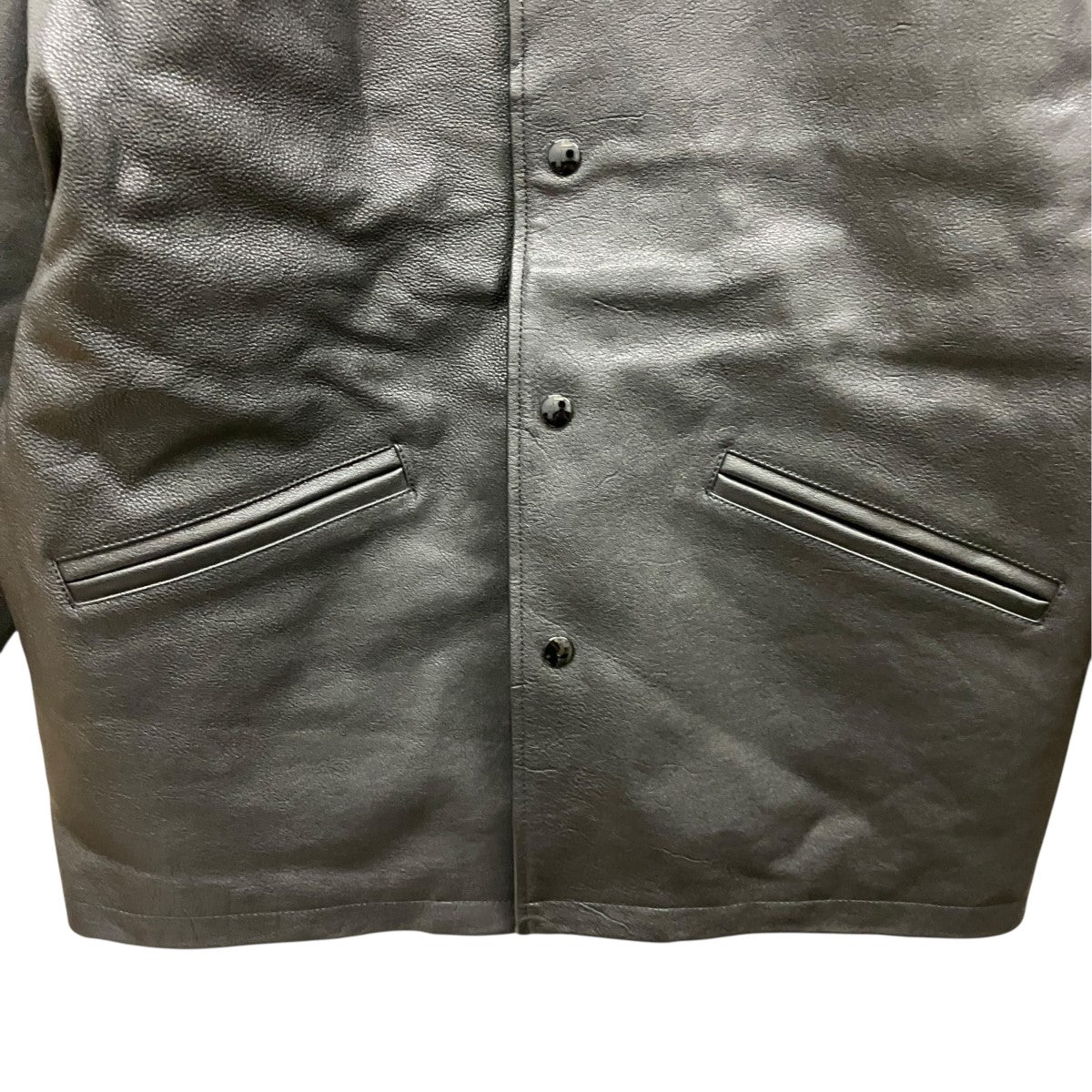 WEIRDO SPUTNIKS - LEATHER PHARAOHオールレザーファラオジャケットWRD-24-AW-01 古着・中古-5枚目のアイテム画像