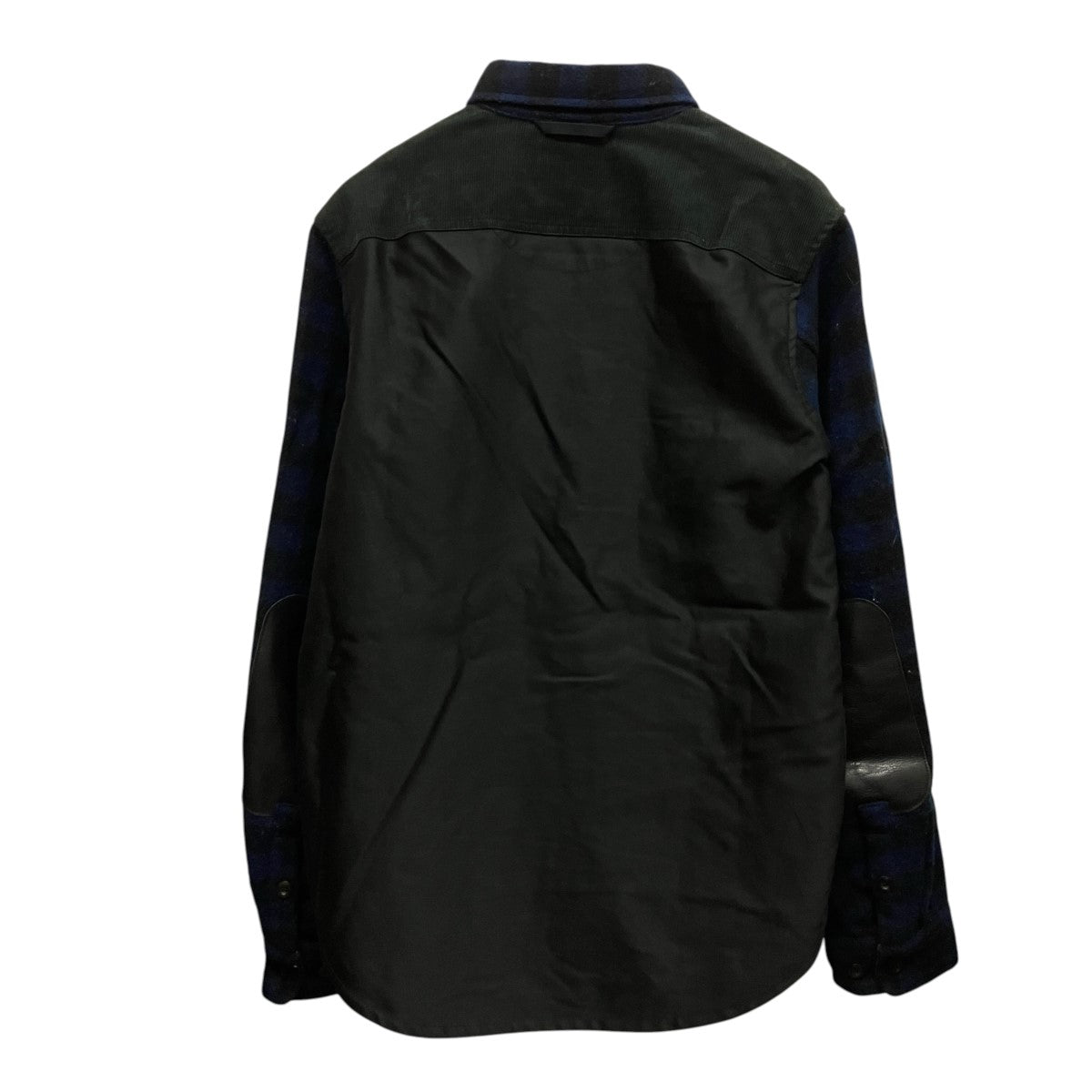 eYe COMME des GARCONS JUNYAWATANABE MAN 19AW切替チェックシャツジャケットWD-B912 古着・中古-2枚目のアイテム画像