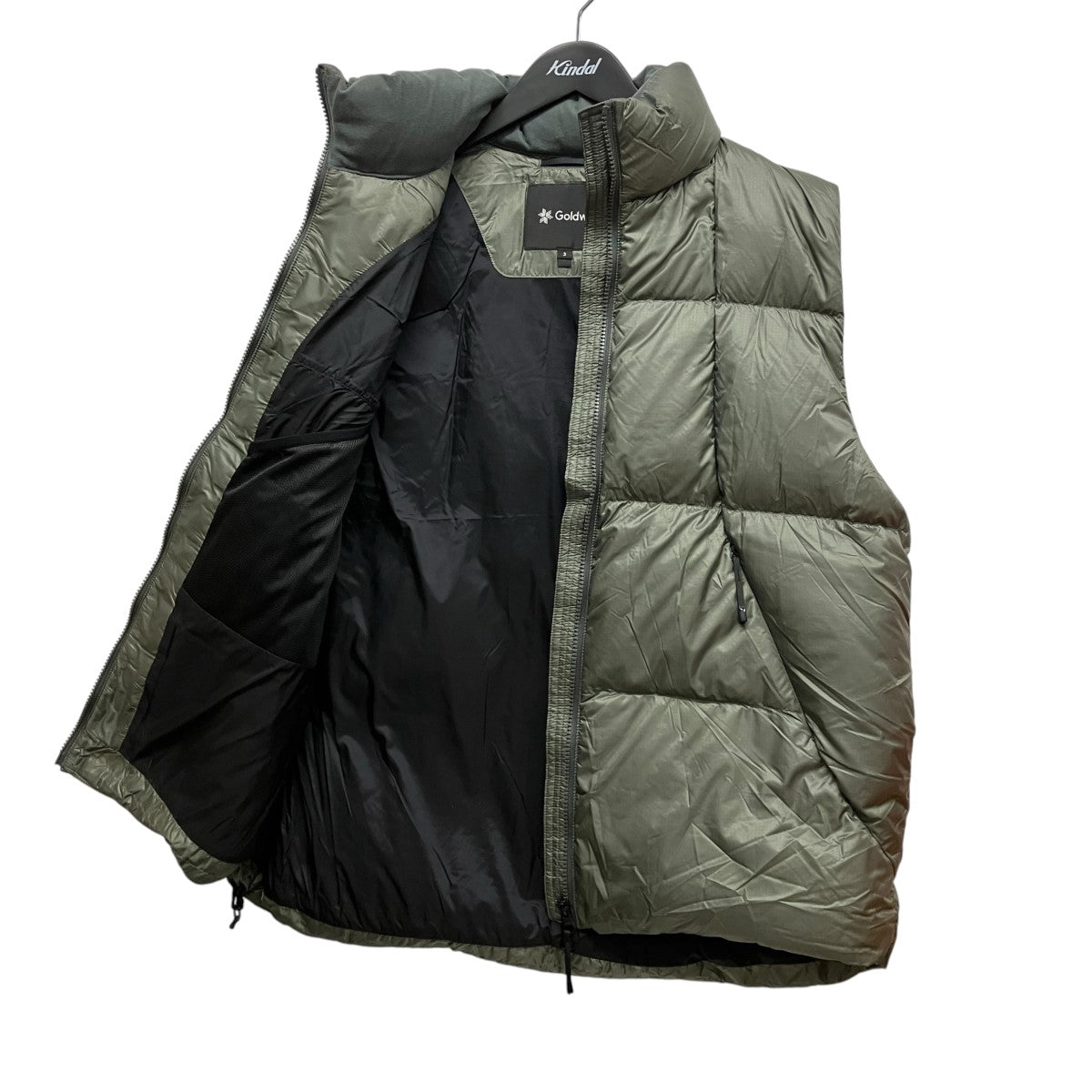 GOLDWIN PERTEX QUANTUM Down VestダウンベストGL25338 古着・中古-5枚目のアイテム画像