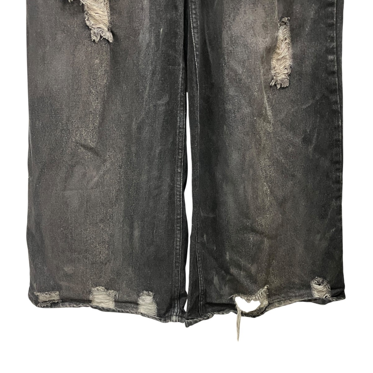 damage denim pantsダメージ加工デニムパンツKM25SUG05