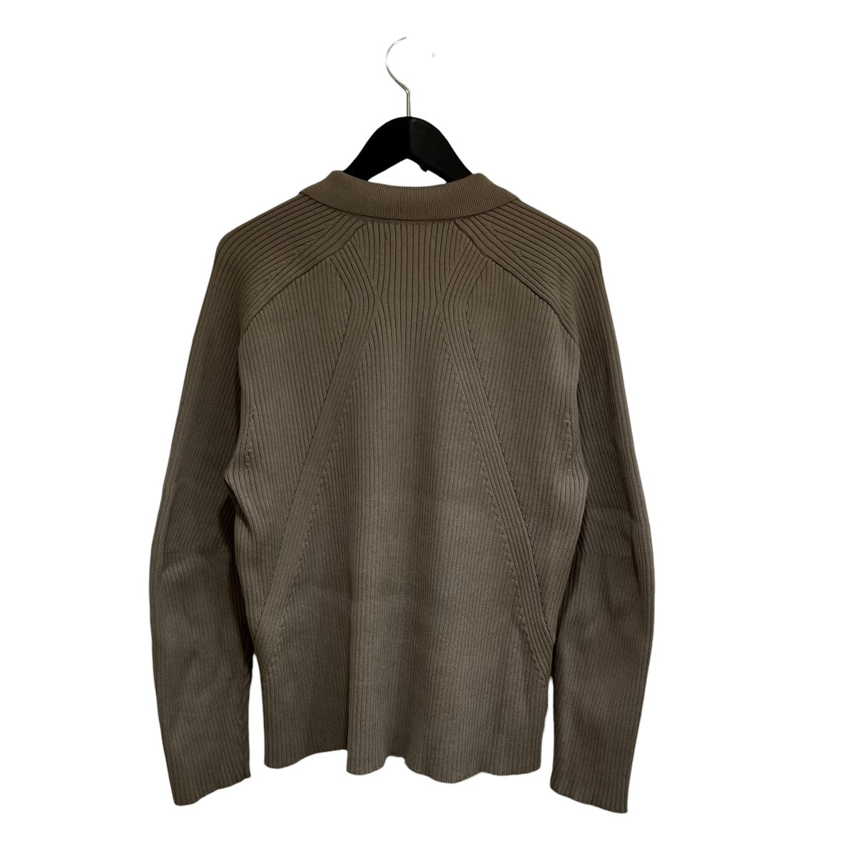 RIBBED SHIRT CARDIGANニットカーディガン305531012
