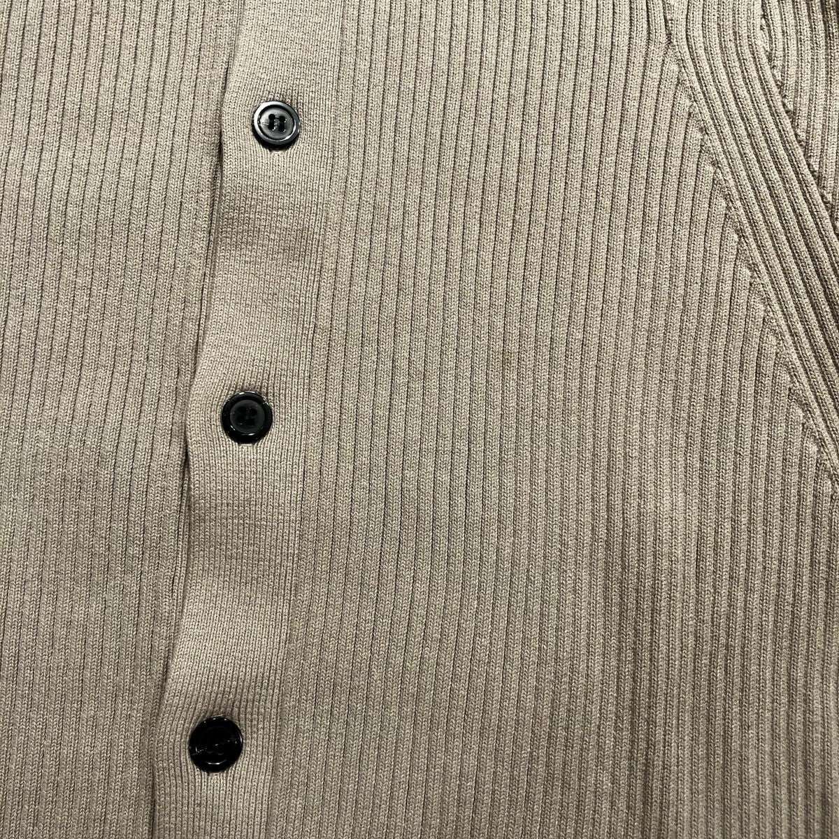 RIBBED SHIRT CARDIGANニットカーディガン305531012